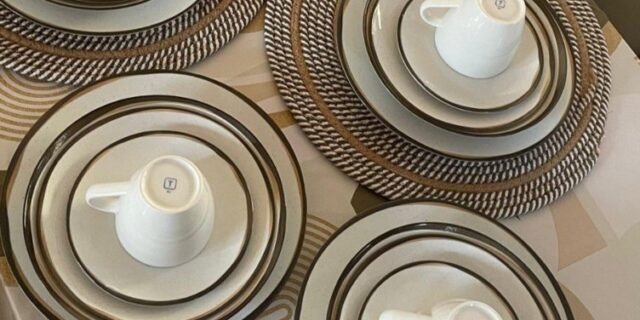 Aparelho De Jantar Canyon Porcelana 20 Peças Tramontina