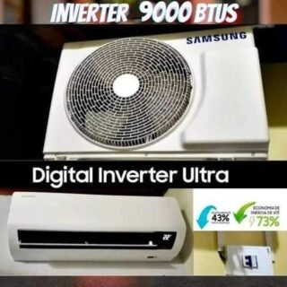 Samsung Ar-condicionado Split Digital Inverter Ultra Connect AI 9.000 BTUs Frio AR09DYFZAWKNAZ