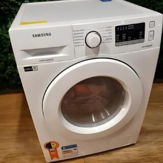 Lava e Seca Digital Inverter Samsung Ecobubble WD10M Branca 10.1kg 110V