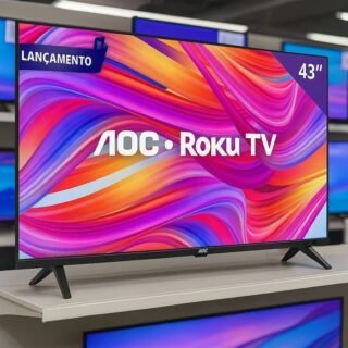 Smart Tv 43” Full Hd Dled Aoc 43s5045/78g