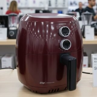 Fritadeira Elétrica Air Fryer Wap Family 4l Vermelha 110v