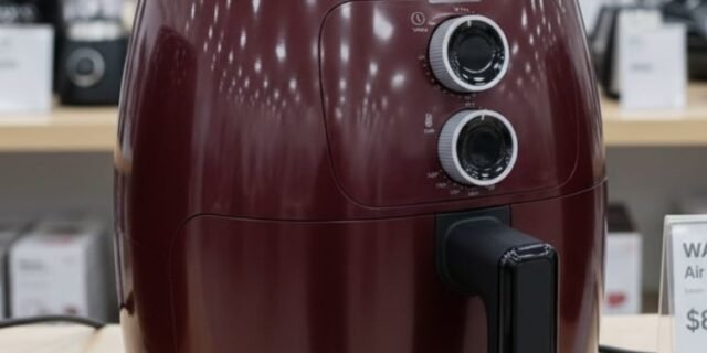 Fritadeira Elétrica Air Fryer Wap Family 4l Vermelha 110v