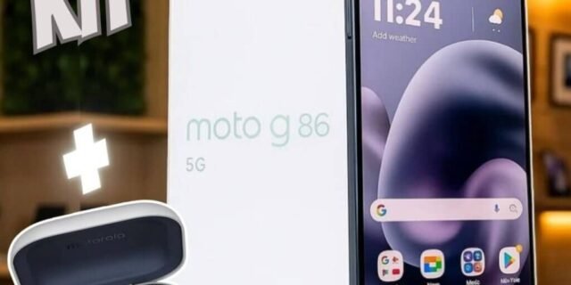 Smartphone Motorola Moto g86 5G + Moto buds 256GB