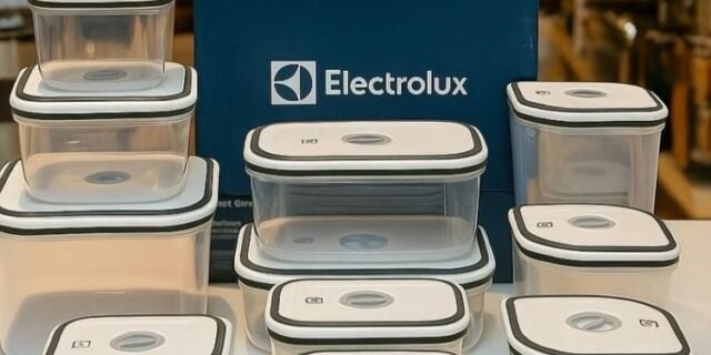 Conjunto 10 Potes Herméticos Com Tampa Easy-open Electrolux