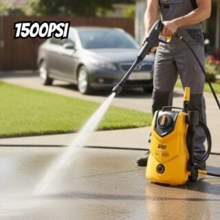 WAP Lavadora de Alta Pressão WL 1800 360L/h Portátil, com Jato em Leque e Concentrado 1500psi 1400W 127V