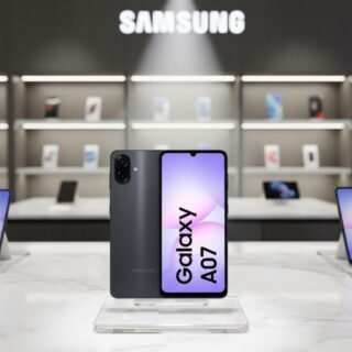 Smartphone Samsung Galaxy A07 4g Tela 6.7” 90hz 128gb Câmera Dupla 50mp Preto