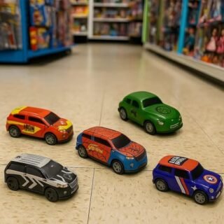 Kit Carrinhos Marvel Avengers Hero Machine – Candide 5 Peças