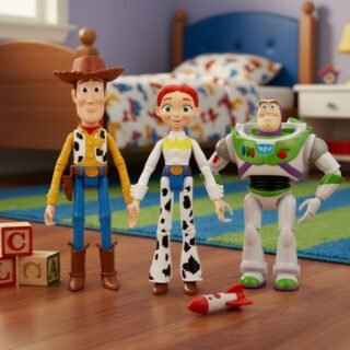 Disney Pixar Toy Story Figura de Ação Personagem Surpresa 9.5″ para crianças a partir de 3 anos