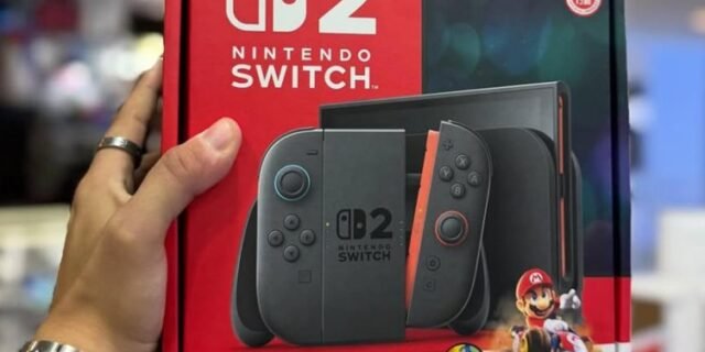 Bundle Nintendo Switch 2 + Jogo Digital Mario Kart World – Modelo Nacional de Tomada