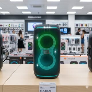 JBL, Caixa de Som, PartyBox Club 120, Bluetooth, Show de Luzes, À Prova de Respingos – 160W RMS