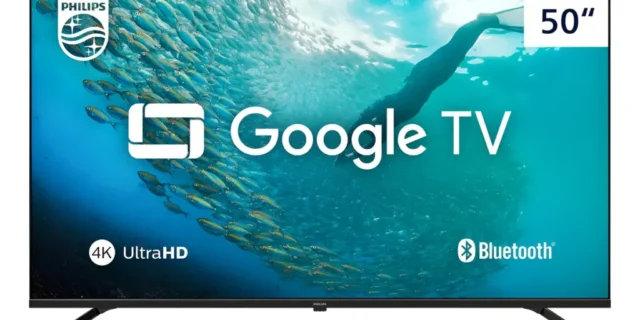Smart Tv Philips 50 4k 50pug7019 Google Tv Comando De Voz