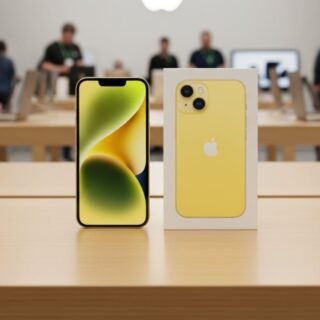 Apple iPhone 14 (128 GB) – Amarelo