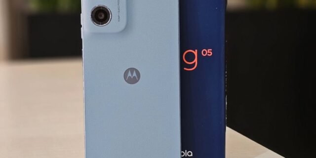 Moto g05 – 128GB 12GB (4GB RAM + 8GB Ram Boost)