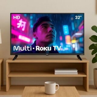 Smart TV DLED 32 HD Multi Essencial Roku 3HDMI 2USB Wi-Fi – Smart TV DLED 32 polegadas HD