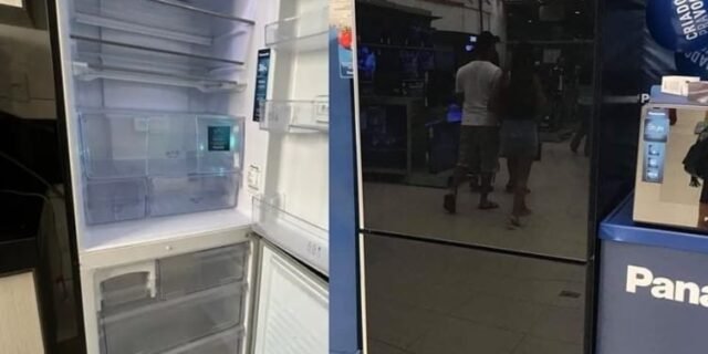 Geladeira Panasonic Frost Free 2 Portas Inverter NR-BB65GVFBA 450 Litros – 110V