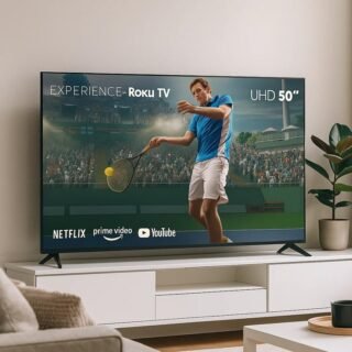 Multilaser – Smart TV 4K 50 DLED Wi-fi MultiExperience Roku Multi