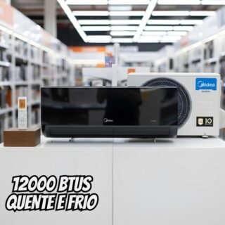 Ar Condicionado Split Hi Wall Inverter Springer Midea 12000 Btus Quente e Frio Xtreme Save Connect Black Edition 220v