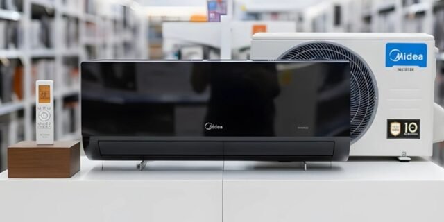 Ar Condicionado Split Hi Wall Inverter Springer Midea 12000 Btus Quente e Frio Xtreme Save Connect Black Edition 220v