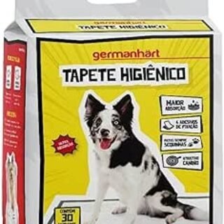 Germanhart Tapete Higiênico para Cães 60×80, Super Absorvente, Antivazamento e com Atrativo Canino 30 Unidades