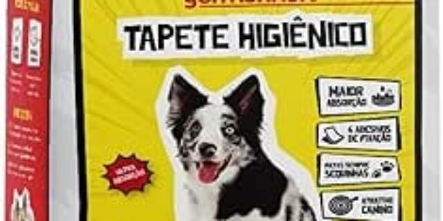 Germanhart Tapete Higiênico para Cães 60×80, Super Absorvente, Antivazamento e com Atrativo Canino 30 Unidades