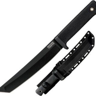 Cold Steel Faca de lâmina fixa Recon Tanto com bainha