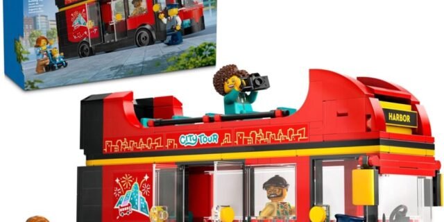 LEGO City Great Vehicles Ônibus Panorâmico Vermelho 60407