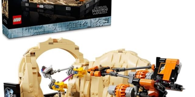 LEGO Star Wars Diorama da Corrida de Pods de Mos Espa 75380