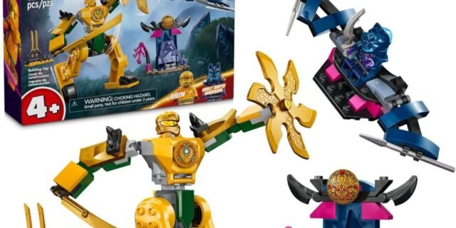 LEGO Set Ninjago 71804 Robô de Combate do Arin 104 peças
