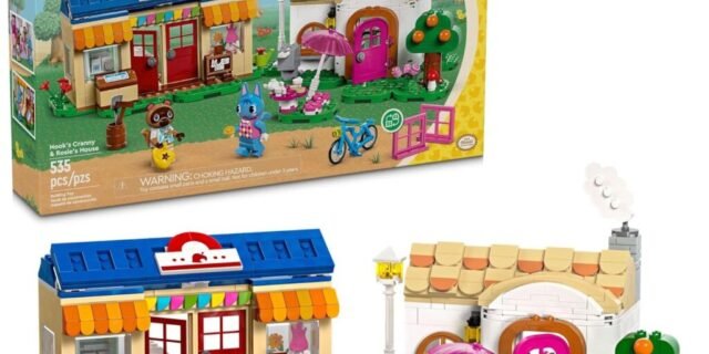 LEGO Set Animal Crossing 77050 Nook’s Cranny e casa da Rosie 535 peças