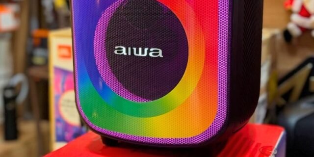 Caixa De Som Partybox PB-07 Bluetooth 8h Rgb Ubs Tws Aiwa