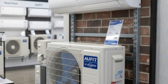 Ar Condicionado Split Hi Wall Inverter Aufit 12.000 Btus Frio 220v R-32