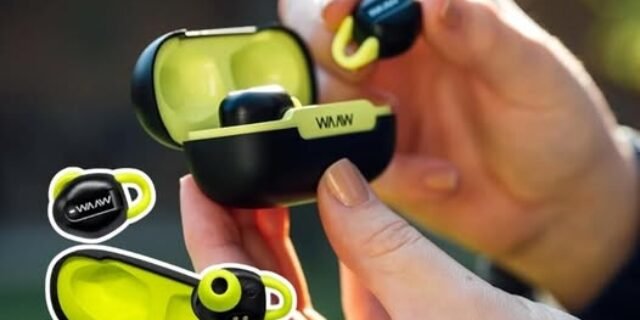 WAAW by ALOK Fone de Ouvido SPORT MOVE 200 Bluetooth, Resistente à Água e Suor, Até 30h de Autonomia