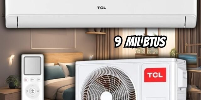 Ar Condicionado Split Hi Wall TCL T-Pro 2.0 Inverter 9.000 Btus Frio 220v R-32