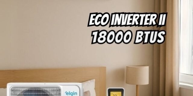 Ar Condicionado Split Hi Wall Elgin Eco Inverter II 18000 BTU/h Frio 45HJFI18C2WC – 220 Volts