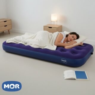 Mor Life – Colchão Inflável Multiuso Solteiro com Fole