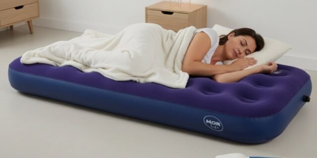 Mor Life – Colchão Inflável Multiuso Solteiro com Fole