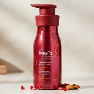 Creme Desodorante Nutritivo para o Corpo Tododia Romã e Amêndoas Glaceadas 400 ml