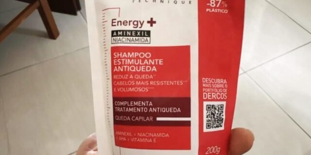 Refil Shampoo Estimulante Tratamento Antiqueda Energy+ 200g
