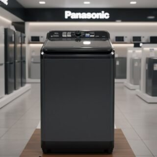 Panasonic Máquina de Lavar 15kg Titânio 127v NA-F150B1T