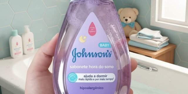 Johnson’s Baby Sabonete Líquido Relaxante Hora do Sono, 400ml