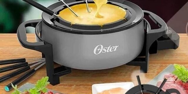Panela Elétrica para Fondue Oster Cinza