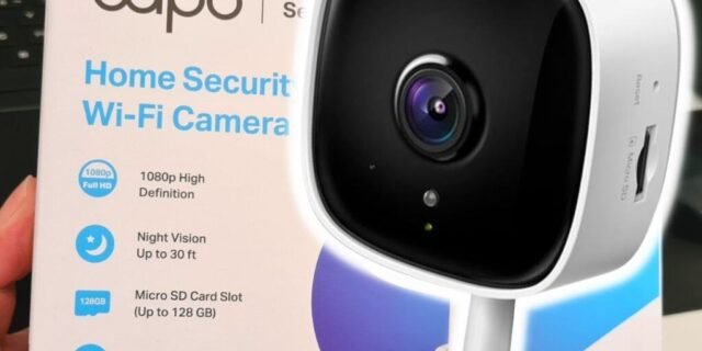 TP-Link Tapo C100 Câmera de Segurança Wifi 1080P Full HD