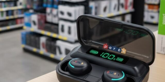 Fone De Ouvido Sem Fio Bluetooth F9-5 Pares Som Imersivo Powerbank