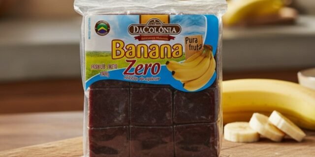 DaColônia Banana Zero Cartela 180G Dacolonia