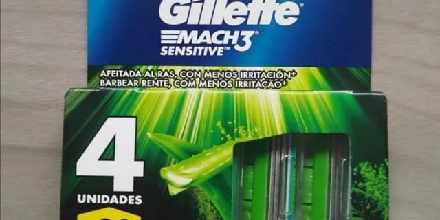 Gillette Carga Para Aparelho De Barbear Mach3 Sensitive 4 Unidades
