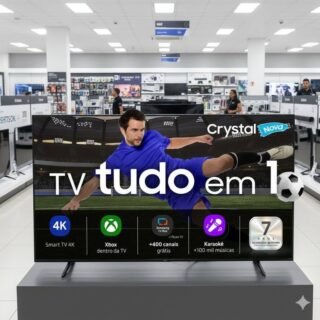 Samsung Smart TV 43″ Crystal UHD 4K U8100F 2025