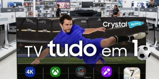 Samsung Smart TV 43″ Crystal UHD 4K U8100F 2025