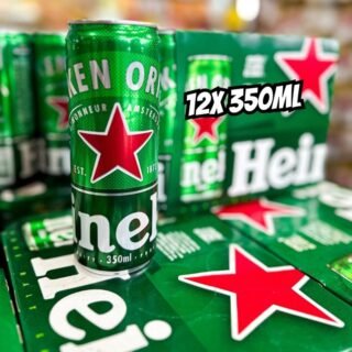 Heineken Cerveja Sleek Lata 350ml Pack 12 Unidades