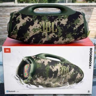 JBL, Caixa de Som, Boombox 4, Bluetooth, Som JBL Pro, AI Sound Boost, Graves Personalizáveis, Bateria de até 34h, IP68, Áudio Lossless – Squad