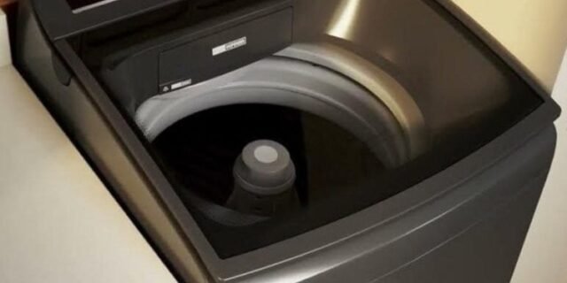 Máquina De Lavar Brastemp 15kg Cinza Platinum Com Timer Pro